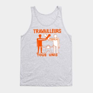 ALL WORKERS UNITE Tank Top